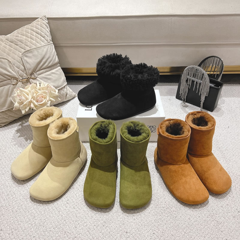 Winter Replica LOEWE  Snow Short Boots 35,36,37,38,39,40,41